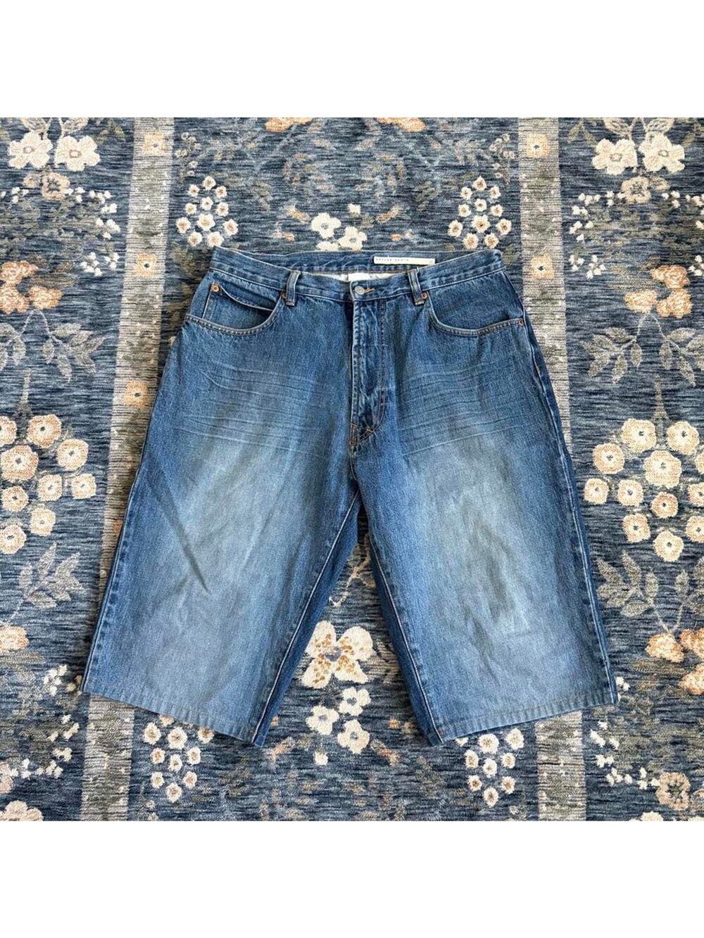 Y2K Azzure denim Baggy blue jorts